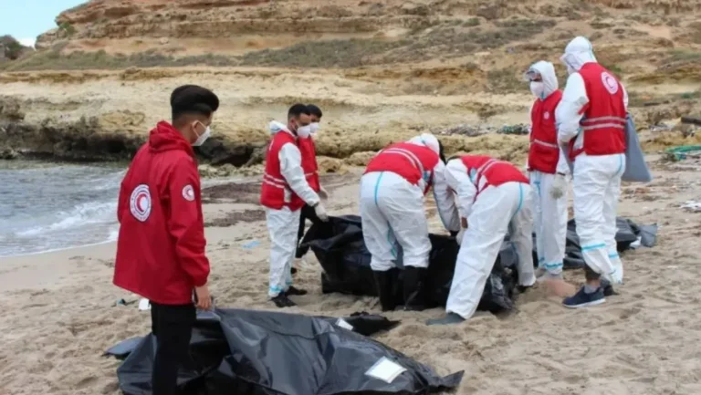 Migrants’ remains were found in southeastern Libya.