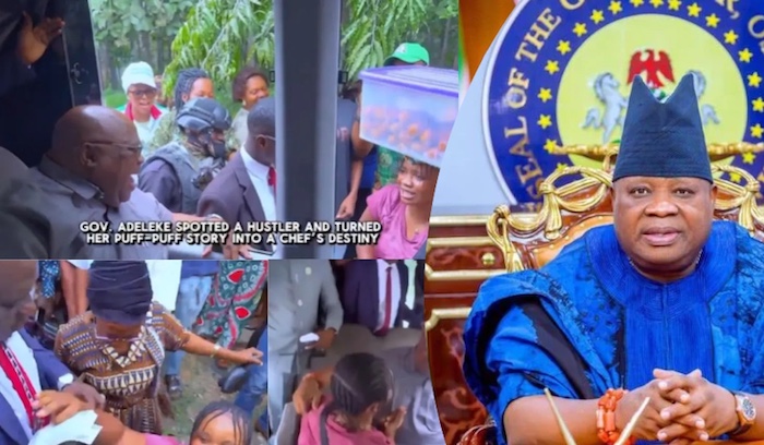 Osun Governor Adeleke ‘Elevates Puff-Puff Seller To Government House Chef’