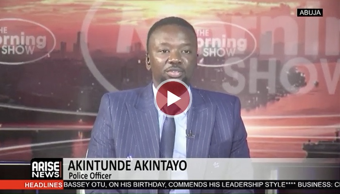 Akintunde Akintayo: Improved Welfare Is The First Step to Police Reform