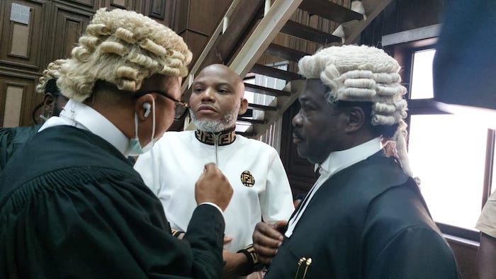 Nnamdi Kanu’s Terrorism Trial Adjourned as He Alleges Lawyers Withheld Case File