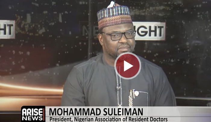 Mohamed Suleiman: Resident Doctors To Begin Indefinite Strike November 1 Over Unmet Demands