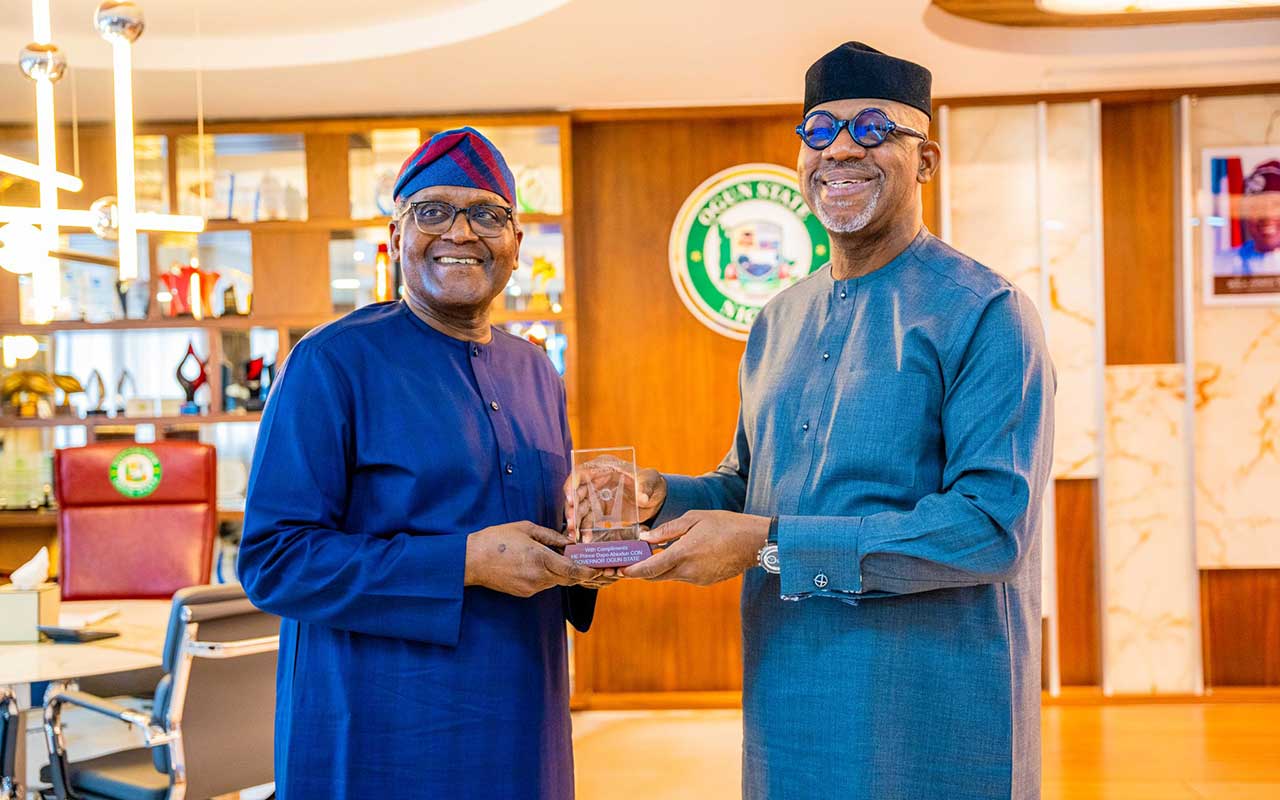 Govrrnor Abiodun Hails Dangote As Key Driver of Ogun’s Industrial Growth At Gateway Trade Fair