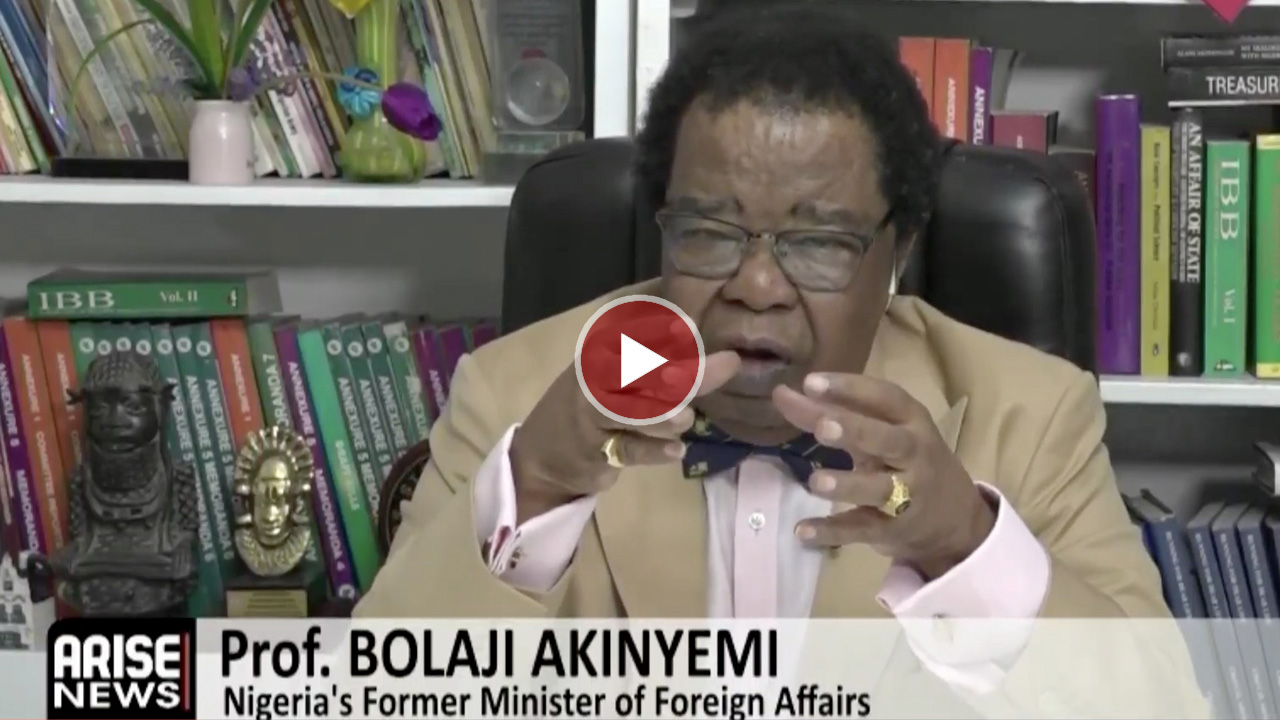 Akinyemi: Nigeria Practising Democracy Of Negativity, Parties Oppose For The Sake Of It 