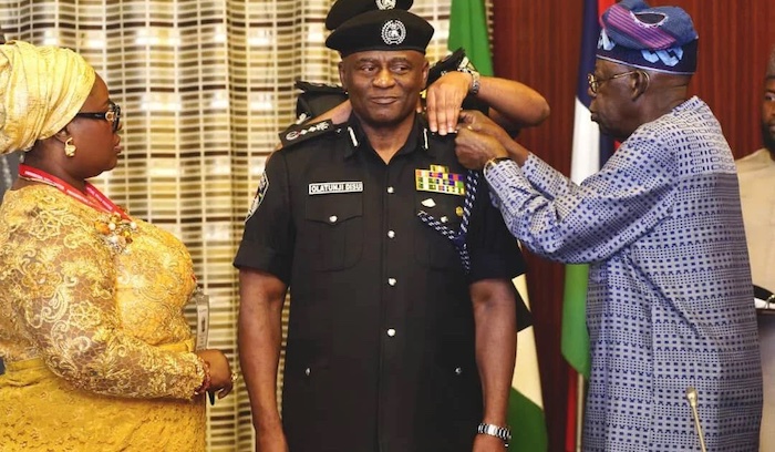 Tinubu Swears In Tunji Disu As Nigeria’s New IGP Amid Security Surge