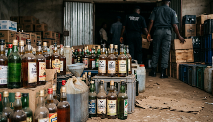 NAFDAC Secures 40-Year Jail Terms For Two Men Over Fake Alcohol Production, Sale In Lagos