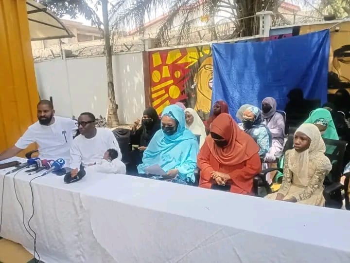 Sowore, Wives of Detained Officers Protest Alleged Coup Detention