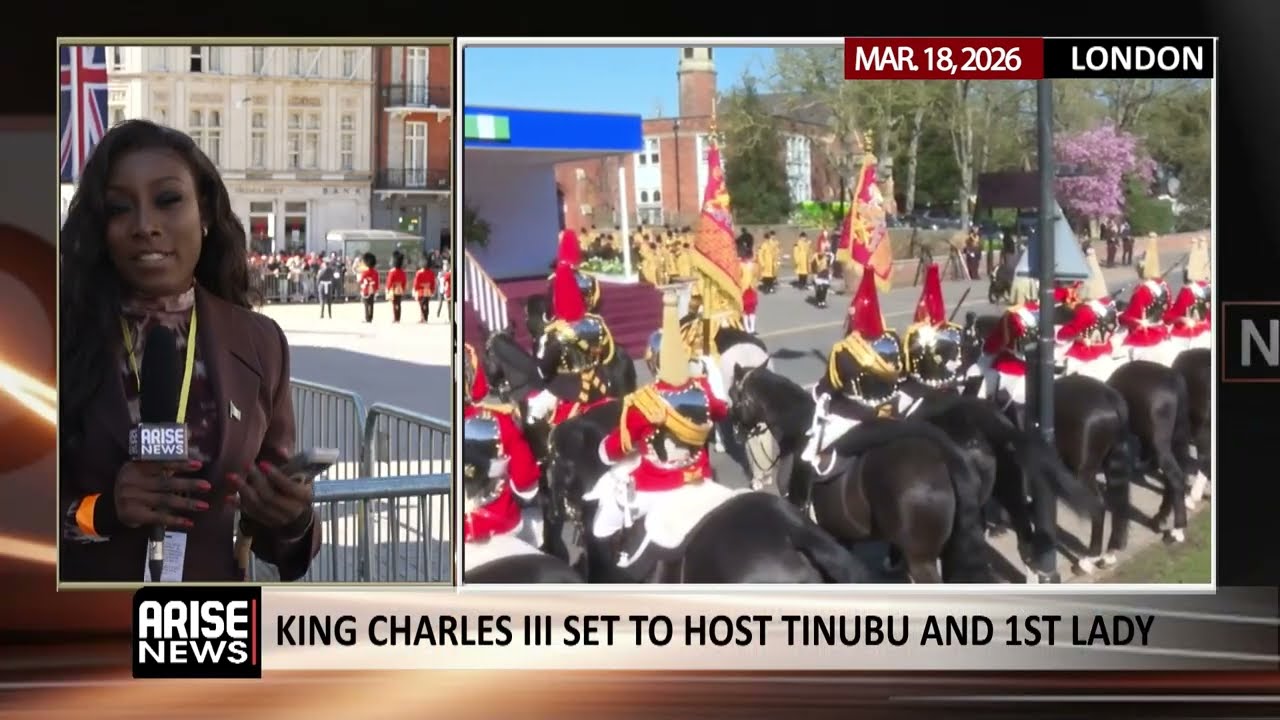 President Tinubu, First Lady Oluremi Receive Ceremonial Welcome At Windsor Castle On Historic UK Visit