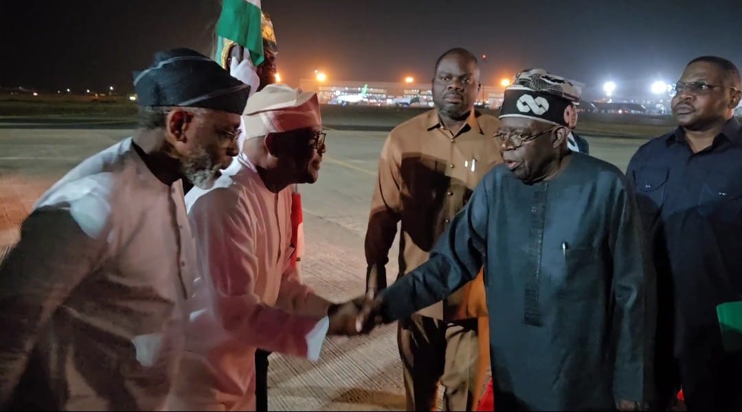 Tinubu Returns To Abuja After UK Visit, Eid-el-Fitr Engagements In Lagos