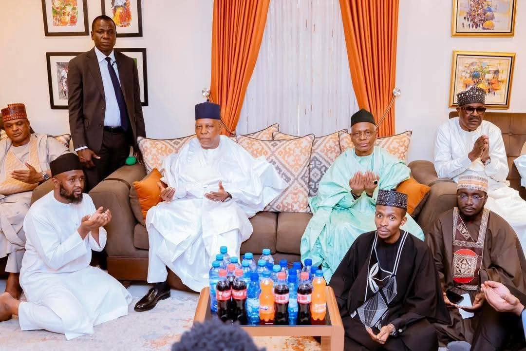 Shettima Visits El-Rufai, Calls For Unity Amid Mother’s Passing