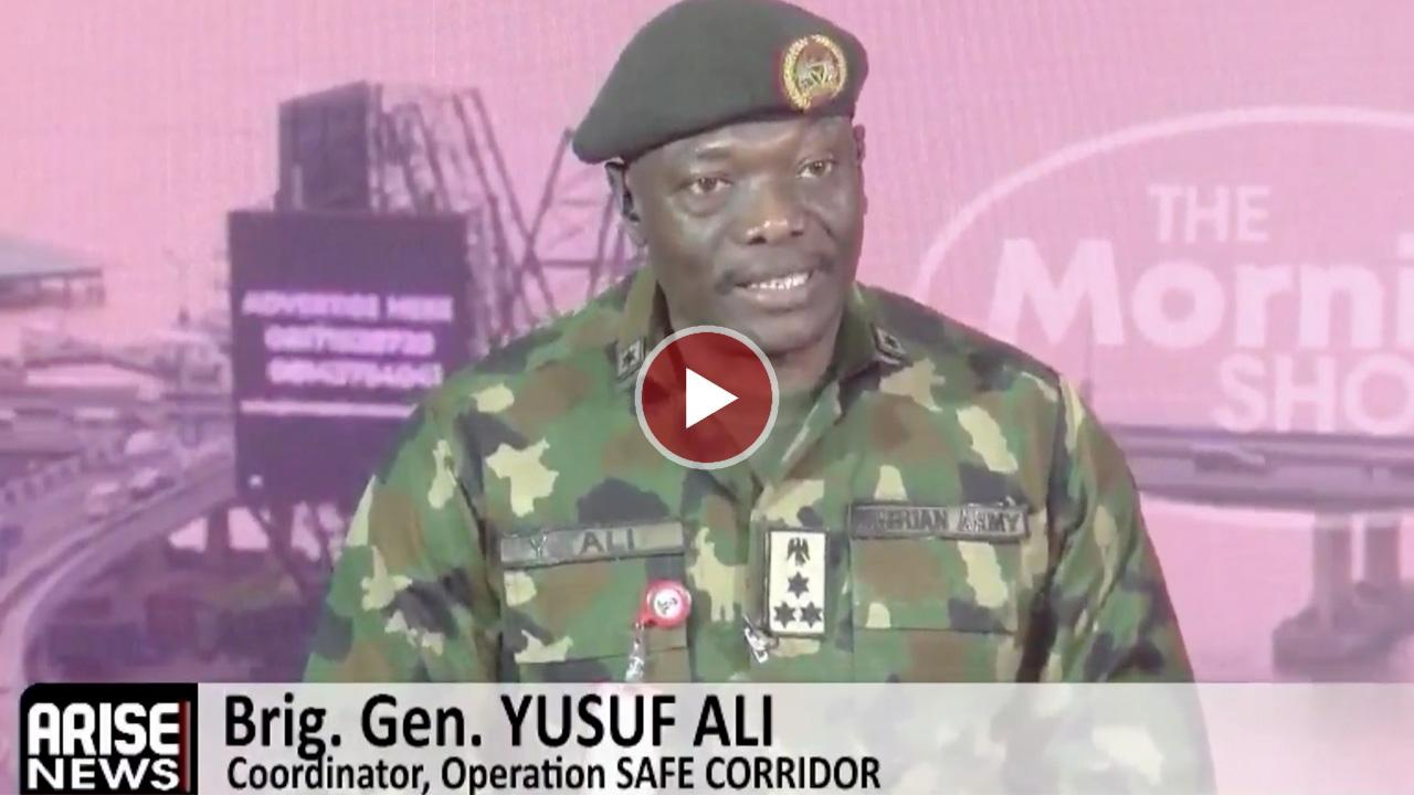 Brig Gen Yusuf Ali: No ‘Safe Corridor’ Reintegrated Ex-Insurgents Returned To Crime
