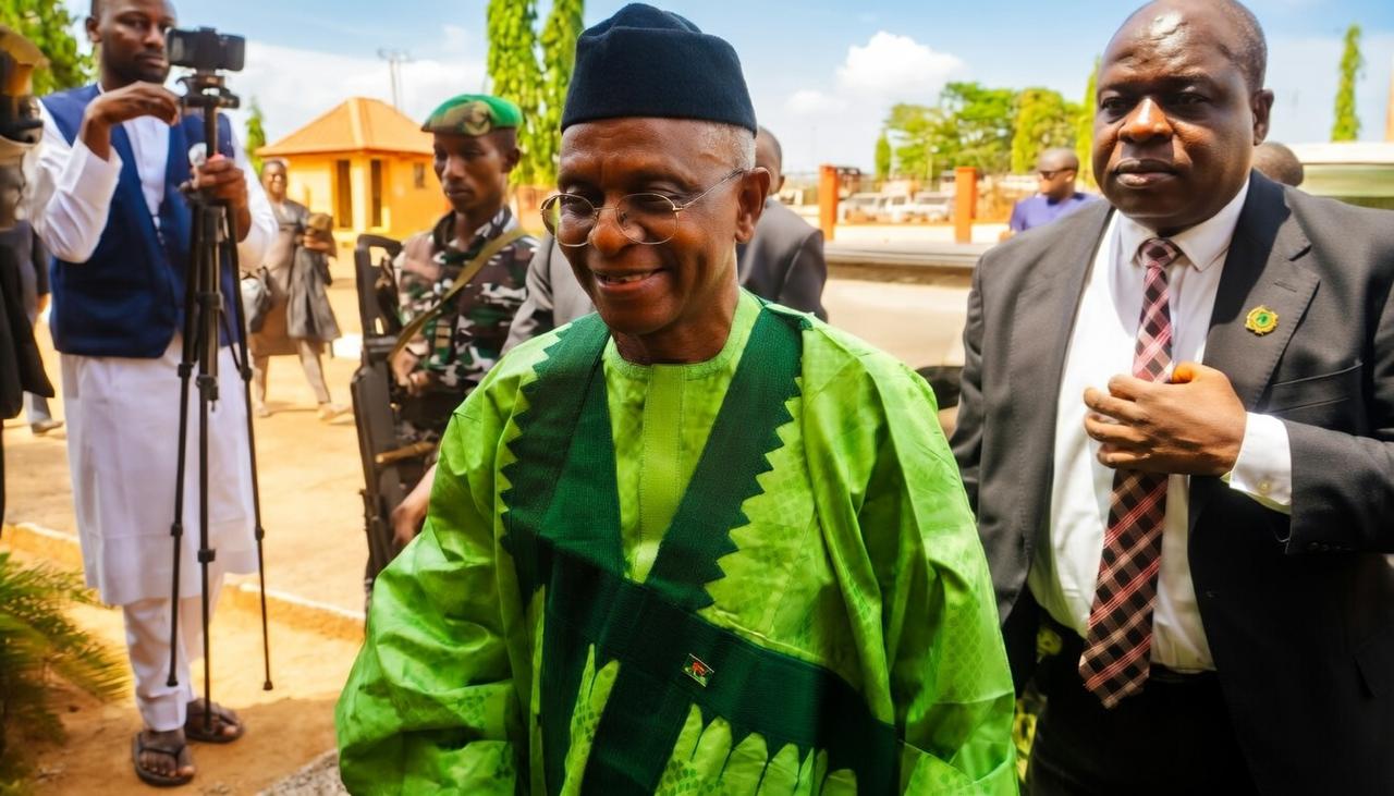 El-Rufai Arrives Kaduna Court For Bail Hearing In Ongoing Corruption Trial