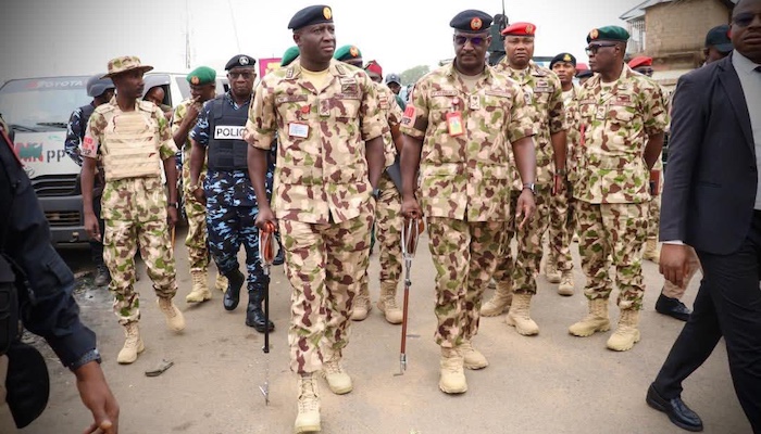 Army Chief Shaibu Leads Security Assessment In Plateau, Reaffirms Commitment To Peace