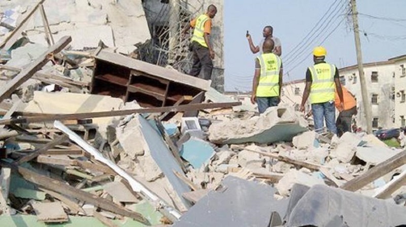 Seven Injured As Two-Storey Building Collapses In Abuja’s Jikwoyi