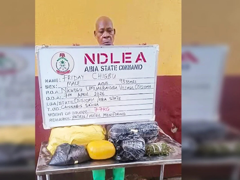 NDLEA Busts Nationwide Drug Ring, Arrests 93-Year-Old, Doctor