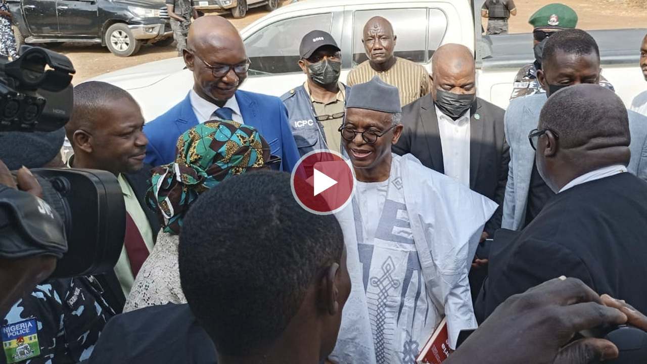 El-Rufai Appears In Kaduna Court, Speaks On ADC Convention Amid Trial