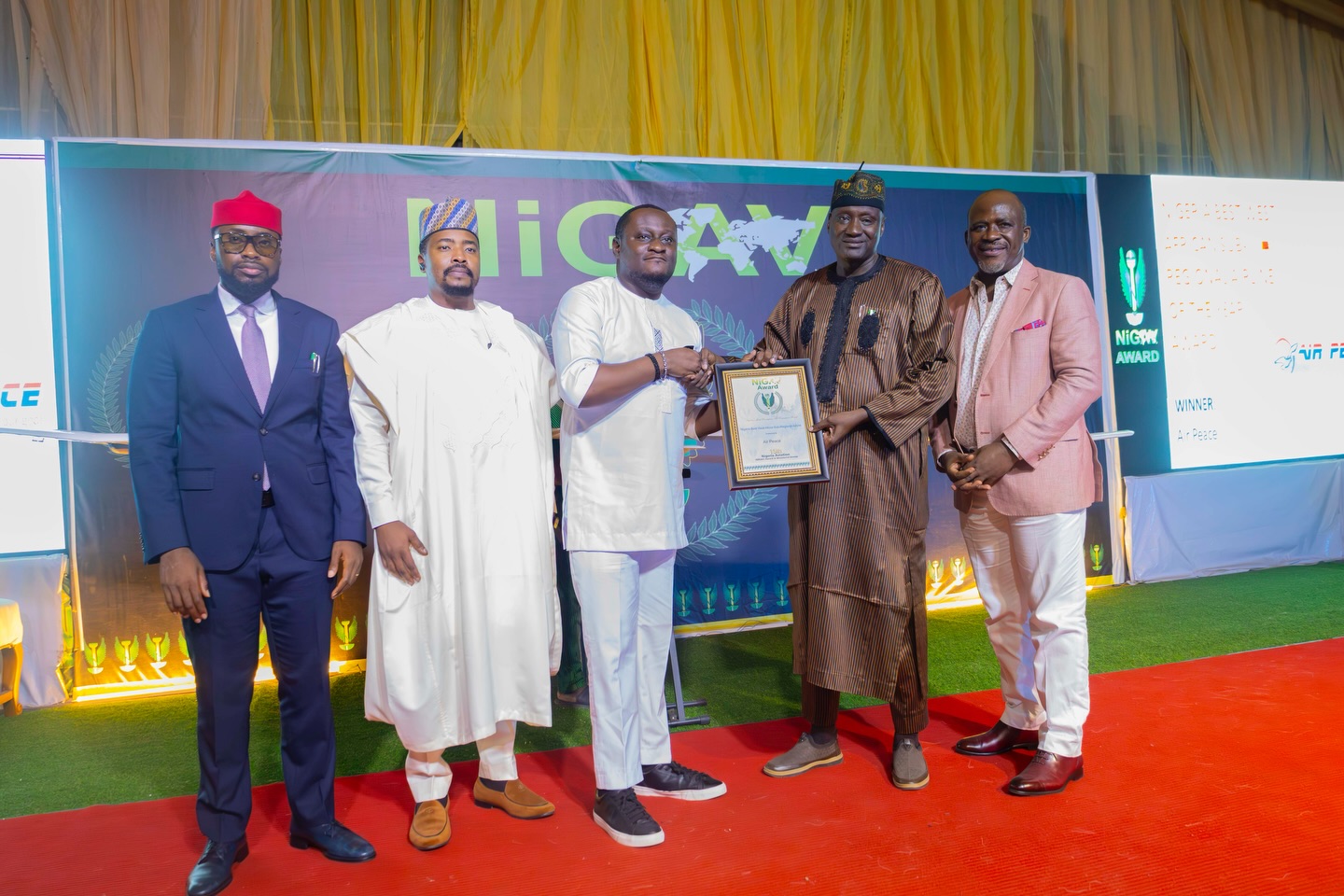Air Peace Retains West Africa Crown, Secures Seven Awards At NIGAV 2026