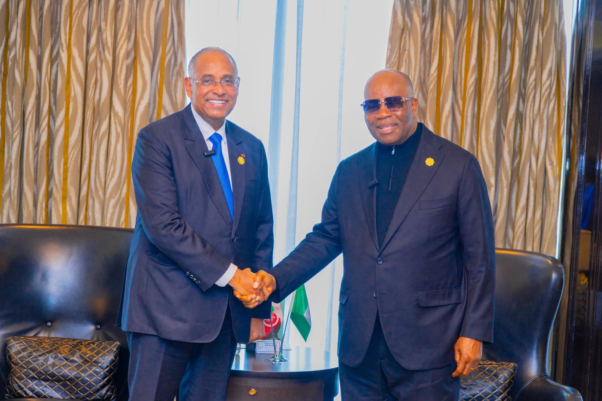 Akpabio, Ivorian Speaker Push West Africa Integration, Flag Coastal Highway Project