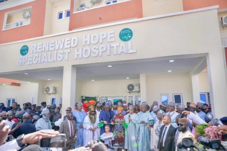 Uba Sani Commissions 100-Bed Specialist Hospital in Zaria