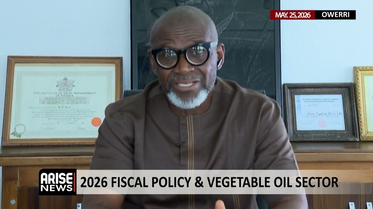 Okey Ikoro: Poor Border Enforcement Is Destroying Nigeria’s Vegetable Oil Industry